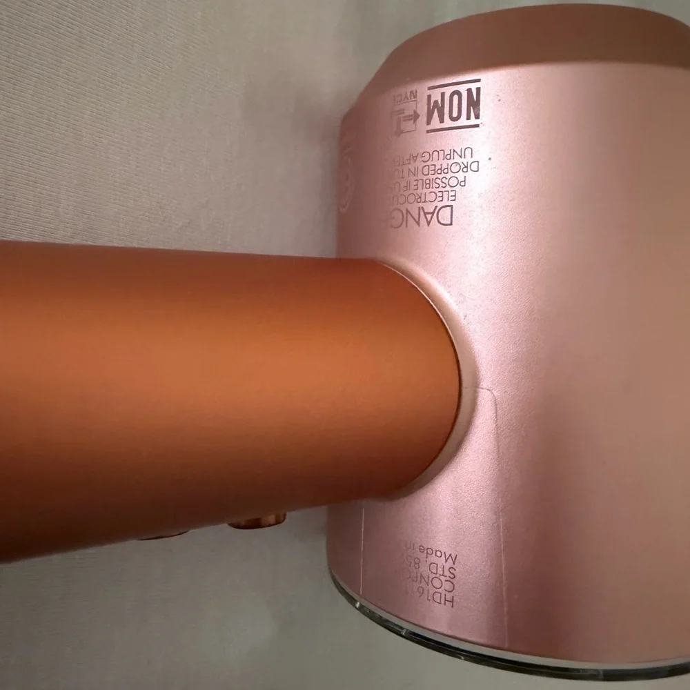 Dyson Nural Hair Dryer in Copper with all attachments - Picture 8 of 10